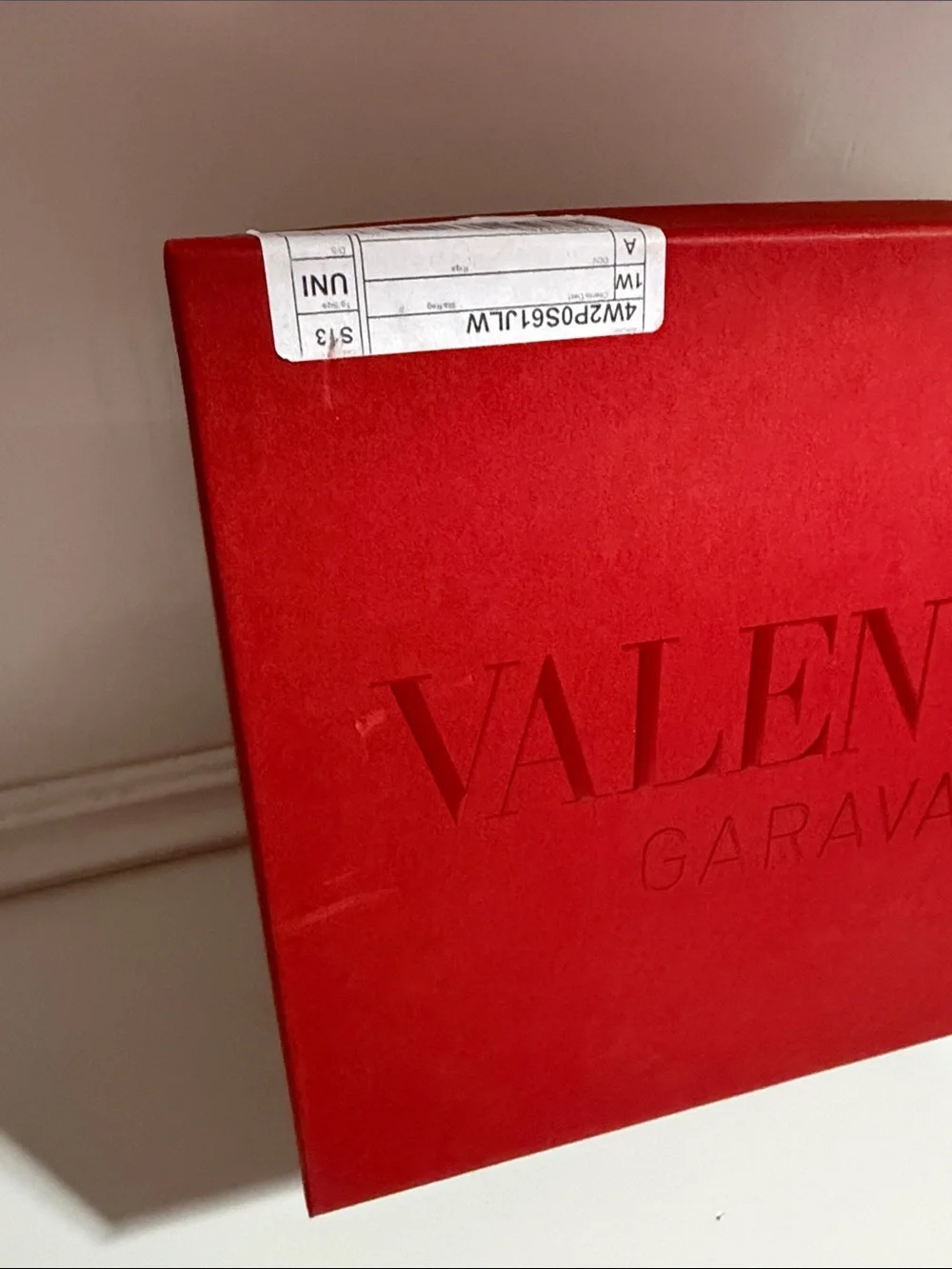 Valentino Empty Wallet Box